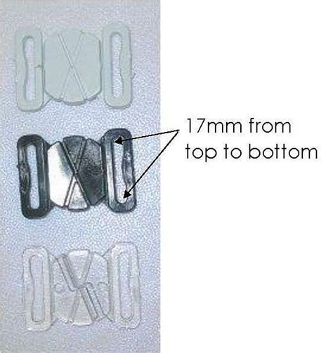 Round Plastic Bikini Costume Leotard Clips Clasp Fasteners