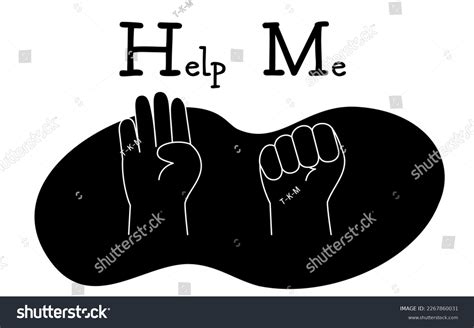 drawing   hand sign stock vector royalty