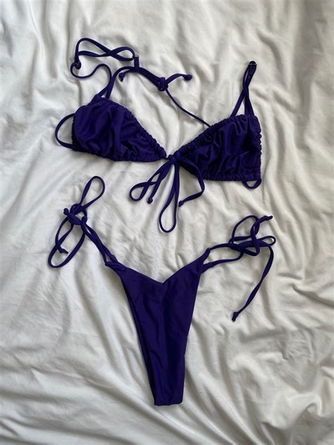 Violet Bikini On Carousell