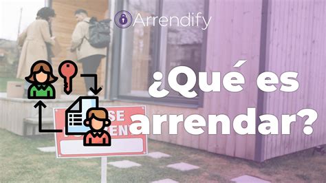 O Que Significa Arrendar - ¿Qué es arrendar? - YouTube