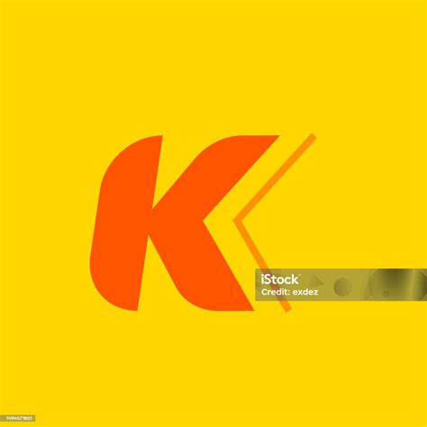 Desain Logo Dengan Huruf K Ilustrasi Stok Unduh Gambar Sekarang