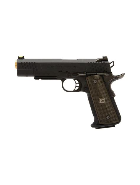 Salient Arms International By Emg 1911 Red Gas Pistol Gold Barrel Sa