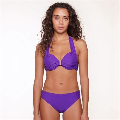 LingaDore Halternek Bikini Set Violet A Bol