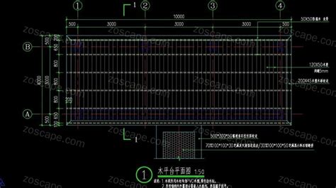 生态旱溪下沉广场石板小桥某自然式大型城市生态公园一标段景观全套施工图全套包括园建 水电 绿化 施工图 ZOSCAPE 建筑室内景观设计