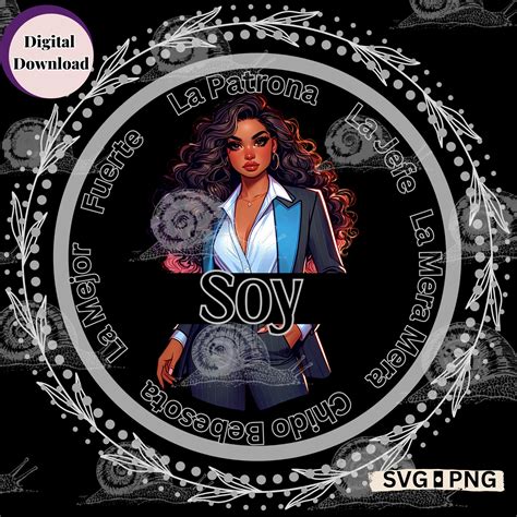Mexican Sublimation Svg Png Latina Svg Spanish Quotes Yo Soy Product T Shirt Design Funny