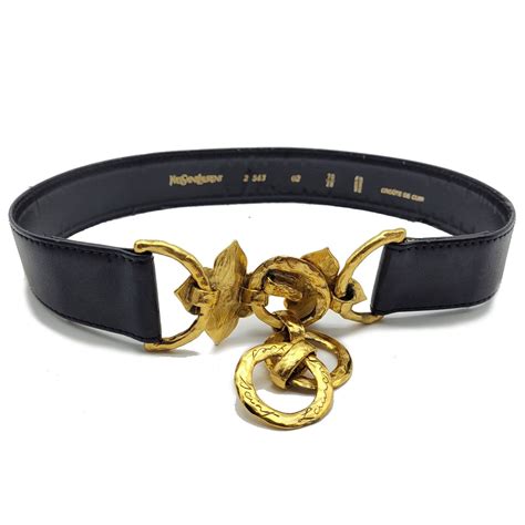 Vintage Designer Belt From Yves Saint Laurent Vintage Fashion Chic