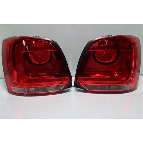 ORIGINAL Volkswagen Polo MK5 6R 6C Rear Tail Lights Lamps Light Lamp