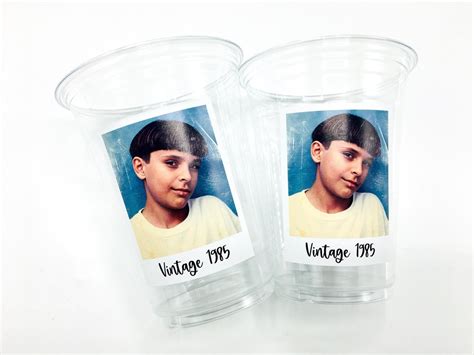 Custom Plastic Party Cups Personalized Party Cups Personalized 40th