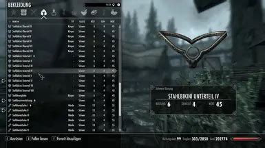 The Amazing World Of Bikini Armor Deutsch D At Skyrim Nexus Mods And Community