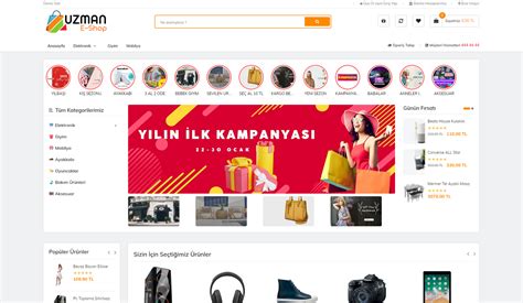 Profesyonel E Ticaret Hazır Site Hazır Site Kur Hazır E ticaret Sitesi Kur