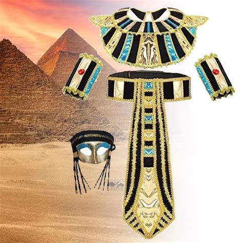 Womens-Egyptian-Queen-Costume-Mask-Cleopatra-Costume-for-Birthday-Party