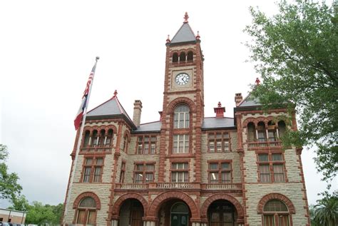 Dewitt County Courthouse Texas Historical Markers