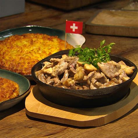 rosti mit zuri geschnetzeltem fur jeden tag kochshow essen und