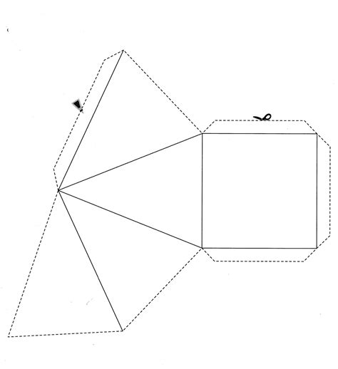 Planificação Piramide De Base Quadrada - BINKEDU