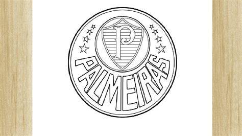 COMO DESENHAR O ESCUDO DO PALMEIRAS - YouTube