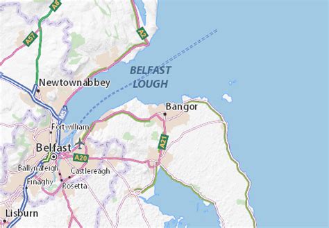 michelin bangor map viamichelin