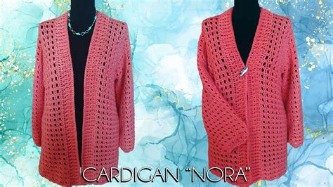 Realizzare Cardigan Nora Facile Veloce E Trendy Youtube