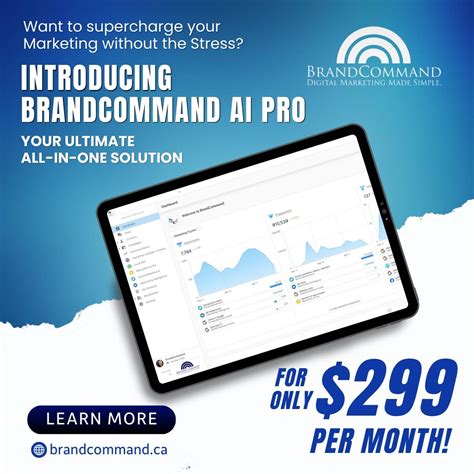 Boost your marketing with BrandCommand AI Pro | BrandCommand.ca posted ...