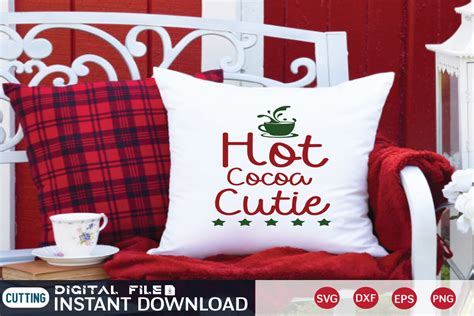 Hot Cocoa Cutie SVG Design Graphic By Haz Studio Creative Fabrica