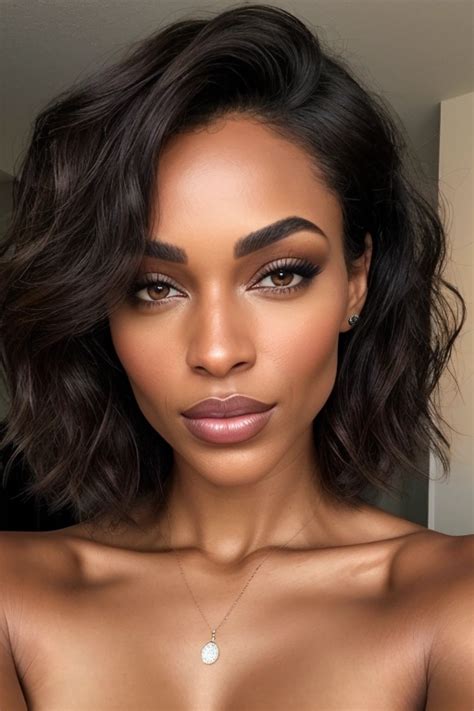 Naked Short Hair Brunette With Short Hair NSFW Porn Images NakePix