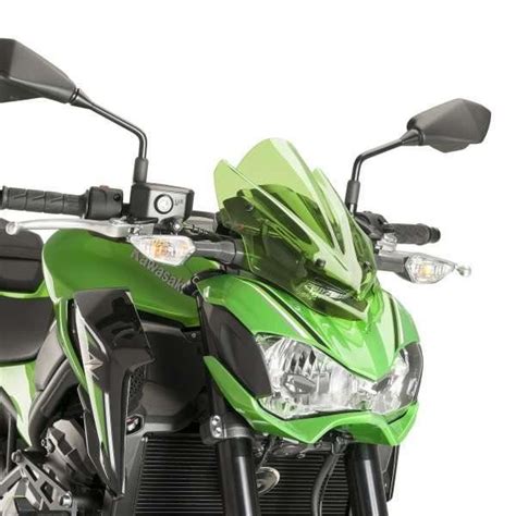 Pare Brise Puig NAKED NEW GENERATION SPORT 9689 Kawasaki Z900 Noir Cdiscount Auto