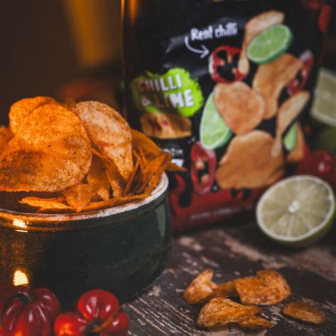 Hot Chip Chilli Lime Chips X Gr Five Star Trading Holland