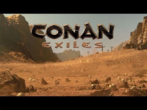 Conan Exiles Fazendo A O E Visitando Bioma De Gelo Youtube