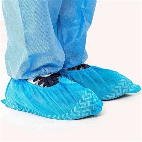 Light Weigted Plain Soft Medical Isolation Disposable Shoe Covers For