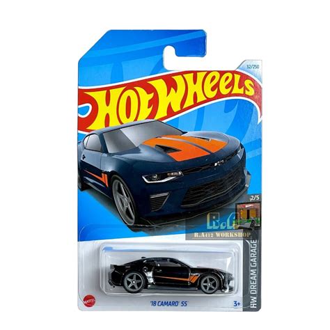 Hot Wheels Super Treasure Hunts TH chính hãng mẫu xe đặc biệt 18 CAMARO SS TH 2024