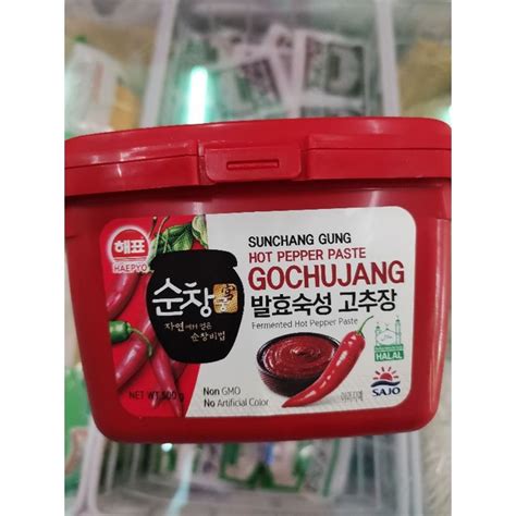 Halal Gochujang Hot Paper Paste Gm Shopee Malaysia