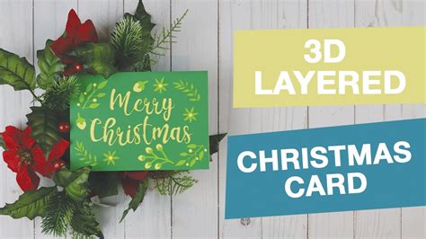 3D Christmas Card Svg Files - 235+ File SVG PNG DXF EPS Free