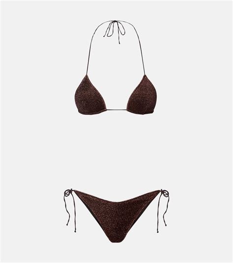 Oseree LumièRe 80s Bikini Brown Editorialist