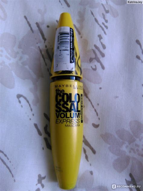 Тушь для ресниц MAYBELLINE Colossal Volum Express - «тушь мейбелин colo ...