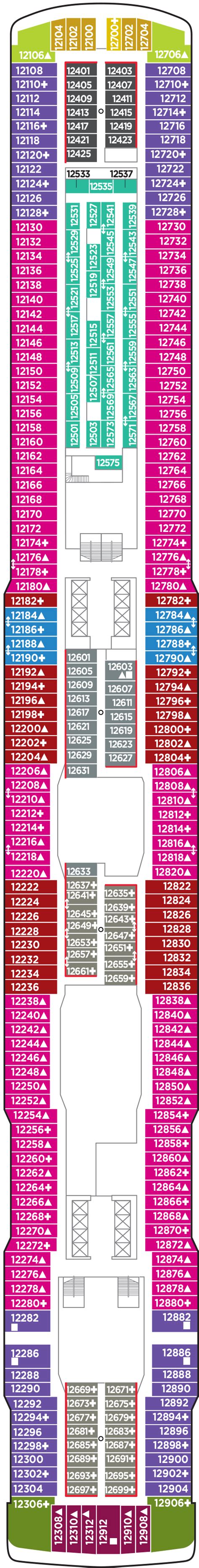 Norwegian Encore Deck Plans Cruiseind