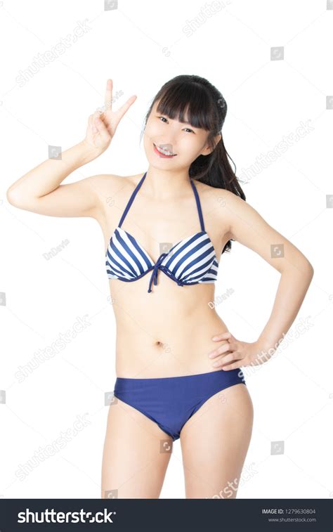 Beautiful Chinese Woman Wearing Sexy Bikini Stock Photo Shutterstock