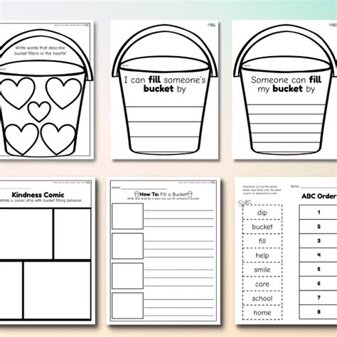 filled  bucket today activities  effect