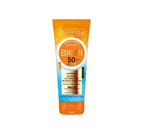 Ochronne Mleczko Dla Dzieci I Niemowl T Spf Bielenda Bikini Ezebra Pl