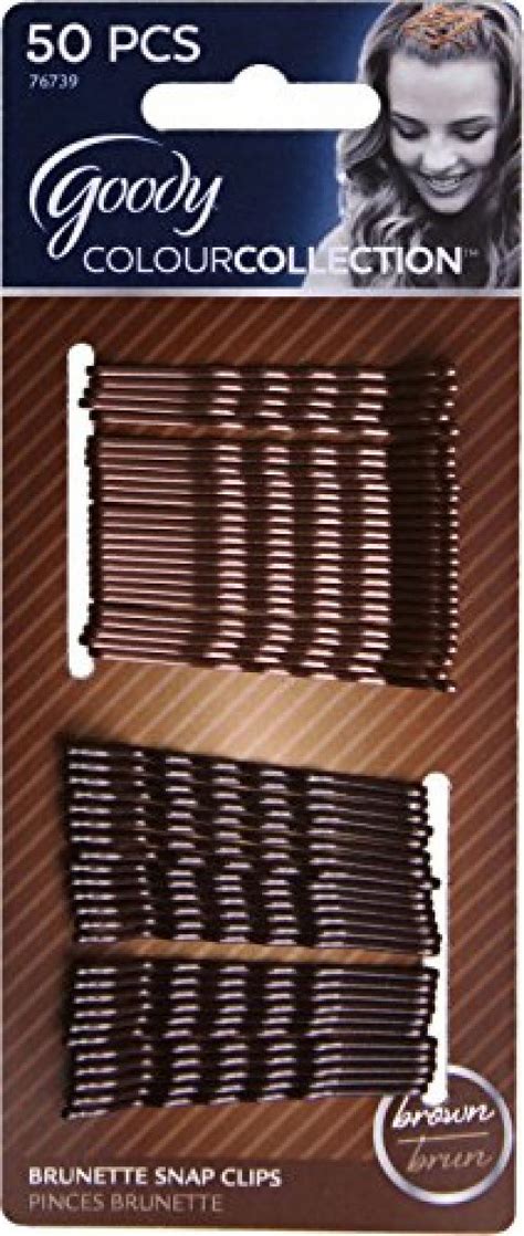 Goody Colour Collection Metallic Finish Bobby Pin Brunette 50 Count Walmart