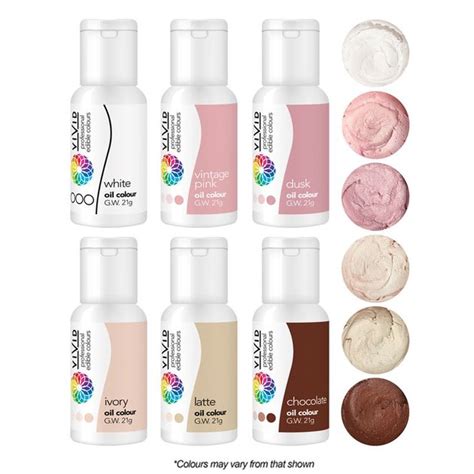 VIVID NUDE PACK OIL COLOUR 6 PACK 21G