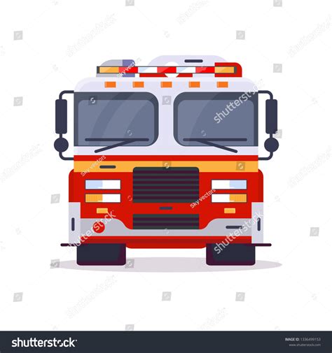 fire engine front images stock  vectors shutterstock