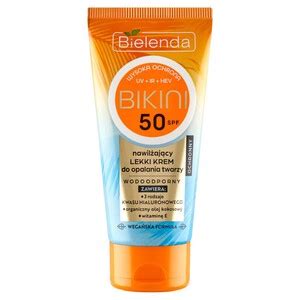 Bikini Lekki Krem Do Opalania Twarzy SPF Bielenda Ml AuchanPL