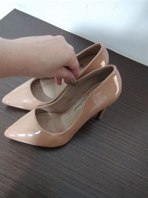 Sapato Scarpin Feminino Nude Sapato Feminino Rafaela Salom O Usado