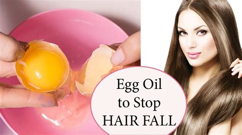 Egg Oil To Stop Hair Fall Egg Oil For Hair Growth How To Promote