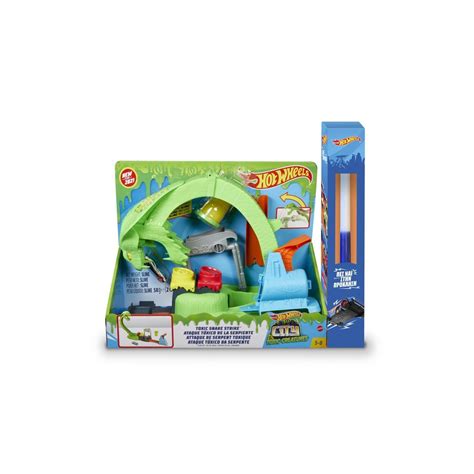 Mattel Λαμπάδα Hot Wheels City Πίστα Φίδι Με Slime GTT93 Toys shop gr