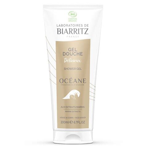 Gel douche Délicieux Bio 200ml Soins Océane aux Extraits Marins