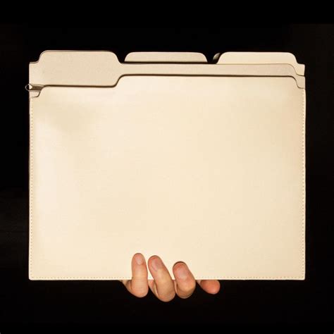 nik bentel studio  manila folder  wallet