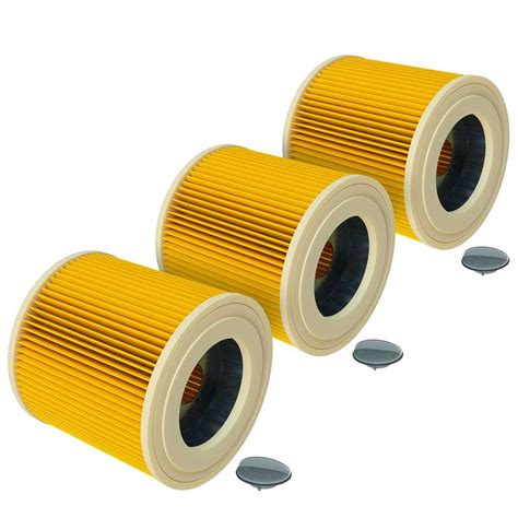 vhbw Patronenfilter passend für Kärcher WD 3 Premium, WD 3 P Premium ...