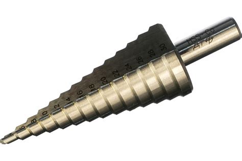 Сверло ступенчатое (4-30 мм; 14 ступеней; ход 2 мм) по металлу Дело ...