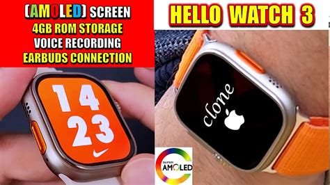 The Most Realistic Apple Watch Ultra Clone So Far Hello Watch