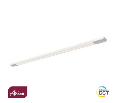 Ansell Ecoline Slim Led Batten W Cct Mm Ft Ip Ledvista